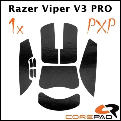 Corepad PXP Grips #2228 noir Razer Viper V3 Pro